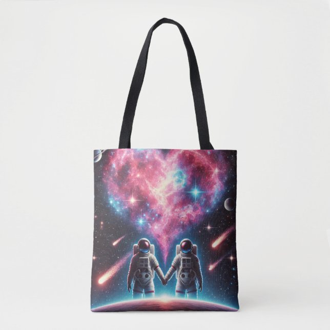 Kosmische Liebe Tasche (Vorderseite)