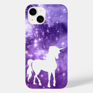 Kosmische Lila Magie Sterne Weißes Einhorn title_seo2
