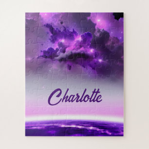 Kosmische Lila Stunden im fantastischen Fun Univer