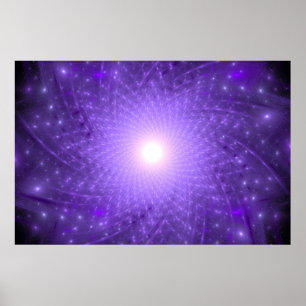 Kosmische Lotus Poster