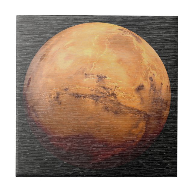 Kosmische Mars-Planet-Astronomie Fliese (Vorderseite)