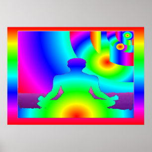 Kosmische Meditation Poster