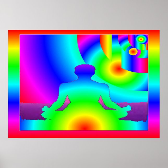 Kosmische Meditation Poster (Vorne)