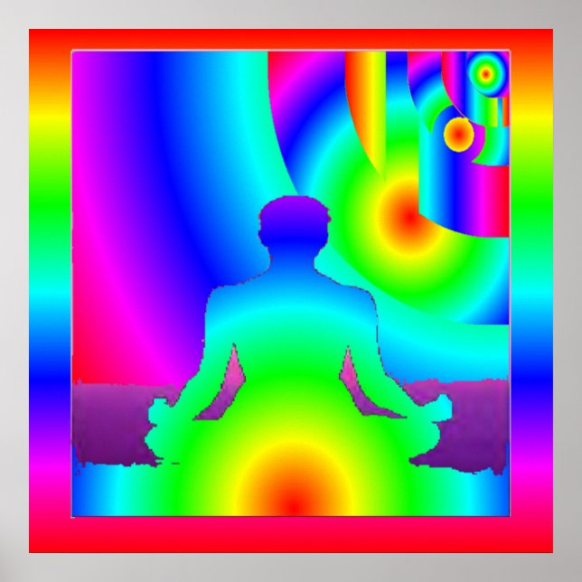 Kosmische Meditation Poster (Vorne)