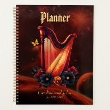 Kosmische Melodie, die Magie der Harfe