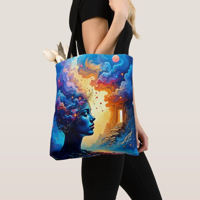 Kosmische Mindscape Art Tasche (Von Nahem)