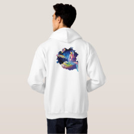 Kosmische Mutter Erde und himmlisches Antilopenwes Hoodie