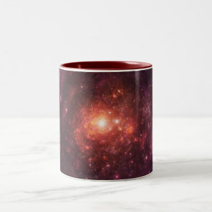 Kosmische Nebel-Kunst, Galaxien-Farben für Weltrau Zweifarbige Tasse