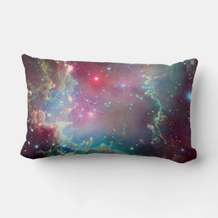 Kosmische Nebelgalaxie-Akzentkissen Lendenkissen