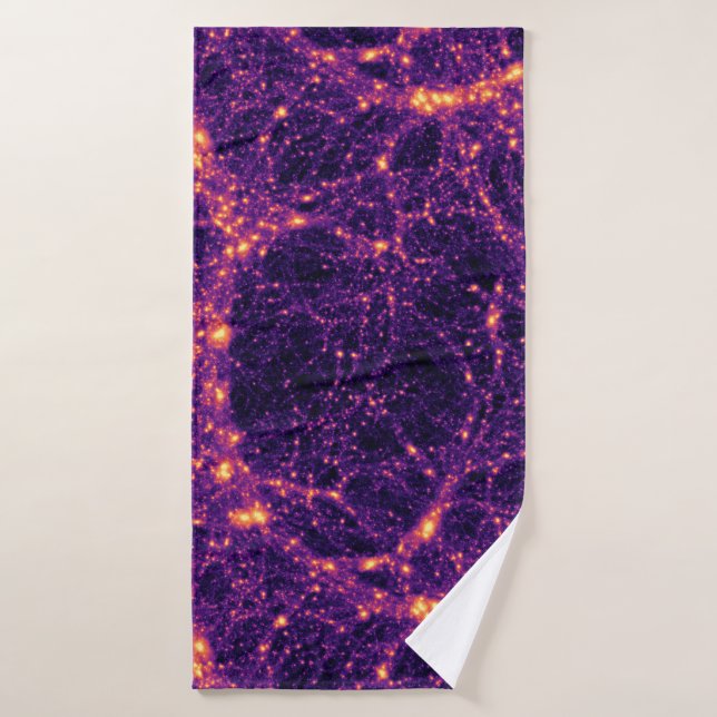 Kosmische Netz Badehandtuch (Badehandtuch)