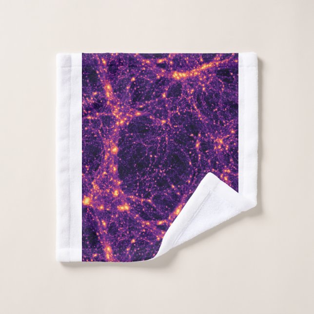 Kosmische Netz Badhandtuch Set (Waschlappen)