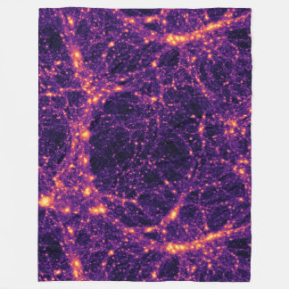 Kosmische Netz Fleecedecke