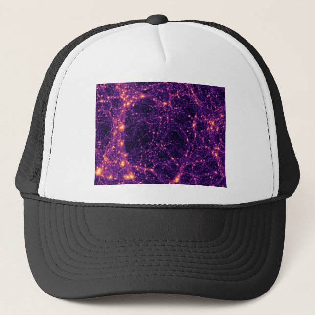 Kosmische Netz Truckerkappe (Vorderseite)