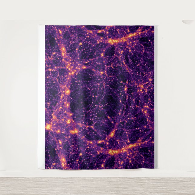 Kosmische Netz Wandteppich (Vorderseite)