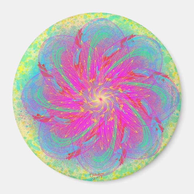 Kosmische Oase durch Power Blume Magnet (Vorne)