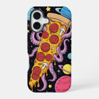 Kosmische Pizza Slice: Quirky Space Adventure