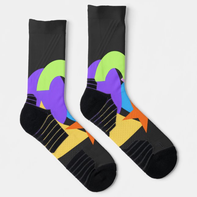 Kosmische Pop-Socken Socken (Rechts)