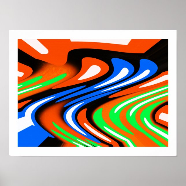 Kosmische Rassenkunst Poster (Vorne)