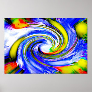 Kosmische Reisekunst Poster