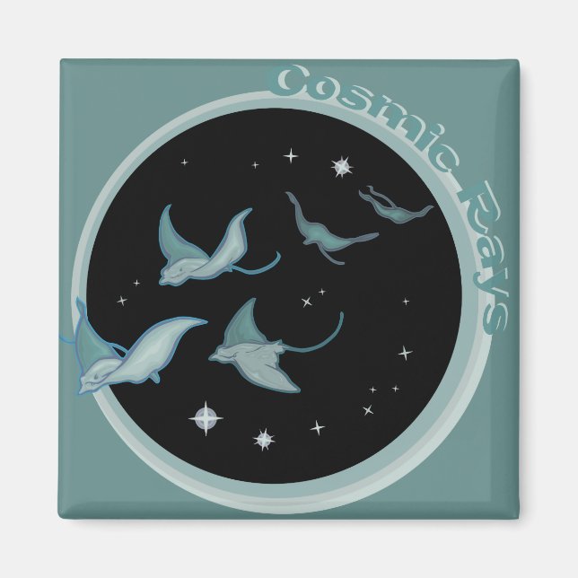 Kosmische Rennen Magnet (Vorne)