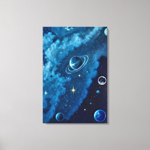 Kosmische Ruhe Leinwanddruck
