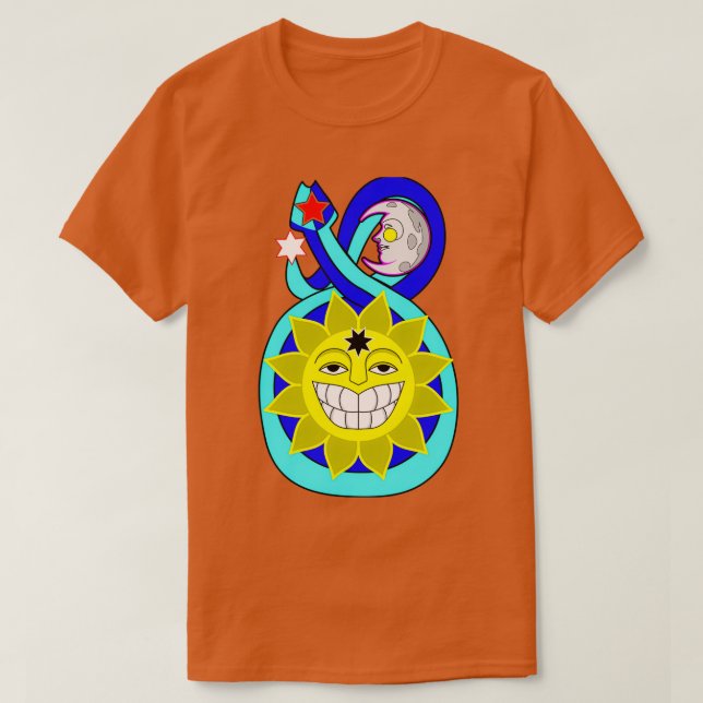 kosmische Schläge T-Shirt (Design vorne)