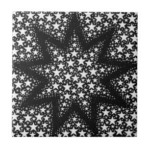 Kosmische Sterne Fliese