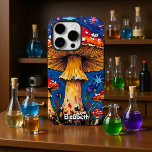 Kosmische Sternexplosion Pilz iPhone 16 Pro Hülle