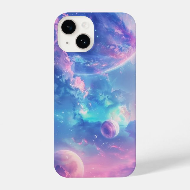 Kosmische Träume - iPhone Case 14 Hülle (Rückseite)