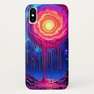 Kosmische tropfende Planet-Kunst Case-Mate iPhone Hülle