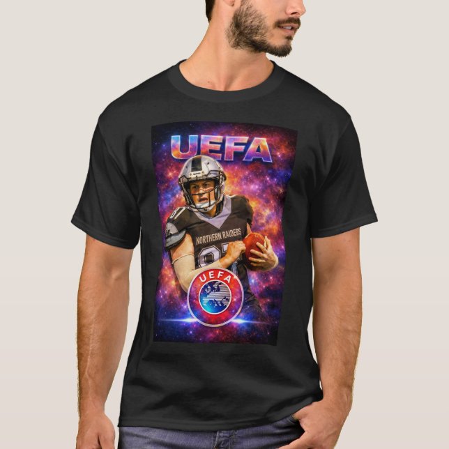 Kosmische UEFA T-Shirt (Vorderseite)