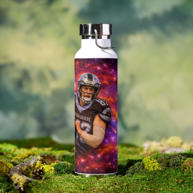 Kosmische UEFA Trinkflasche (Außenbereich (gedreht))