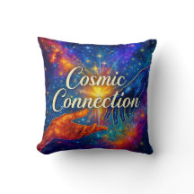 🪐 Kosmische Verbundenheits-Dekokissen