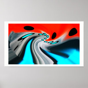 Kosmische Verzerrung Poster