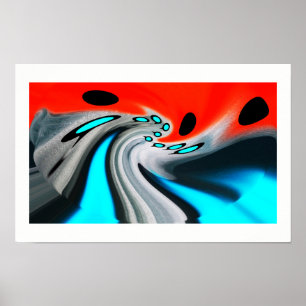 Kosmische Verzerrung Poster