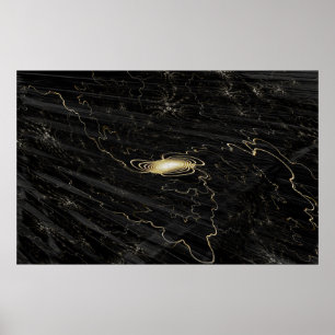 Kosmische Verzerrung Poster