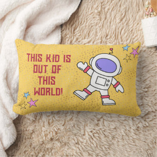 Kosmische Welt - dieses Kind ist aus dieser Welt Lendenkissen
