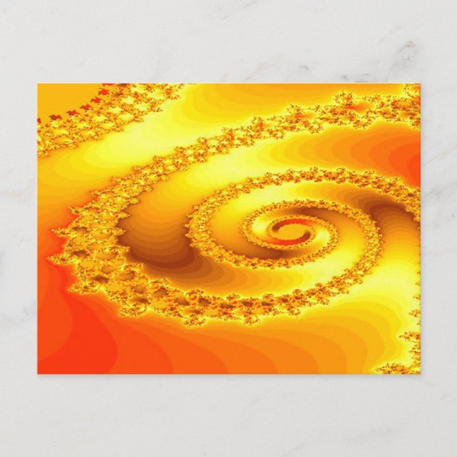 Kosmische Wirbel-Postkarte Postkarte (Vorderseite)