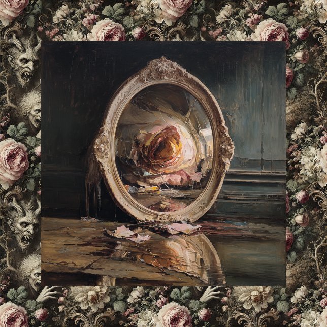 Kosmische Wunde — Fine Art Leinwanddruck (Cosmic Wound + Love in Perdition )