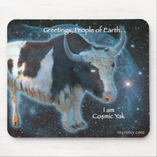 Kosmische Yak Mousepad