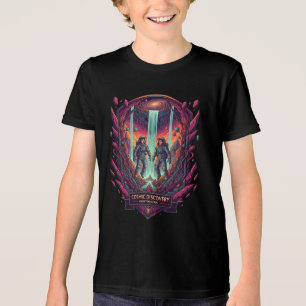 Kosmischer Astronauten-Galaxie-Weltraum-Erkundungs Tri-Blend Shirt