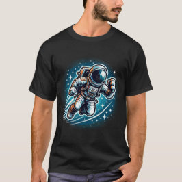 Kosmischer Astronautenabenteuer-T - Shirt