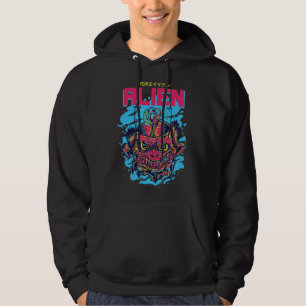 Kosmischer Besucher : Die Alien Design Hoodie