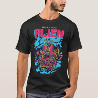 Kosmischer Besucher: Die Alien Design T-Shirt