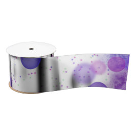 Kosmischer Blasenfluss Satinband