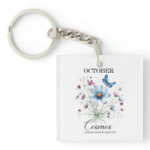  Kosmischer Blütenzauber Oktober Geburtsblumen-Sch