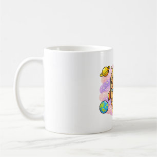 Kosmischer Capybara-Entdecker Kaffeetasse