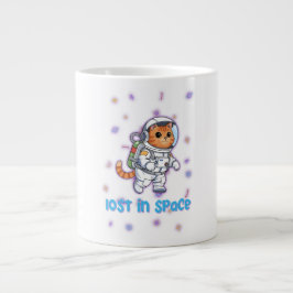 Kosmischer Chat-Explorer Jumbo-Tasse