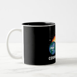 Kosmischer Desaster 2032 Asteroiden Zweifarbige Tasse