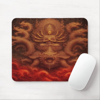 Kosmischer Drache Mousepad